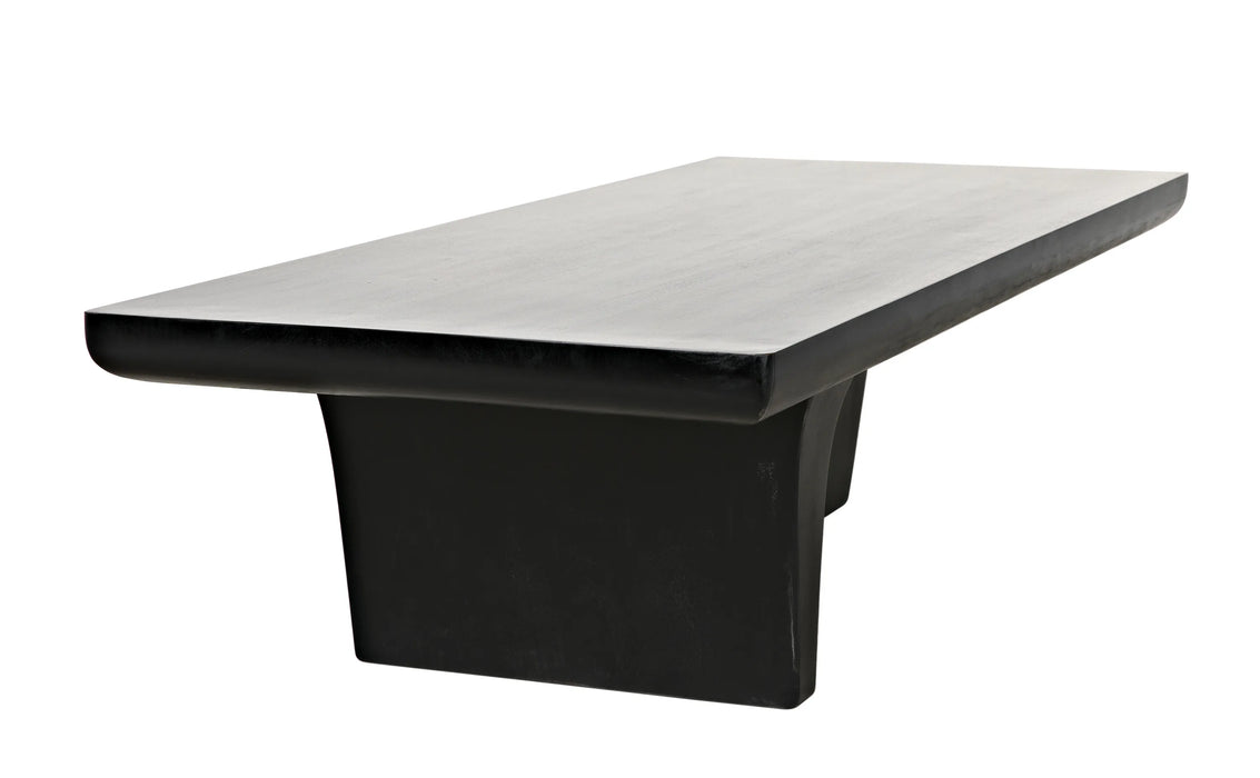 NOIR Furniture - Ward Coffee Table, Hand Rubbed Black - GTAB1079HB - GreatFurnitureDeal