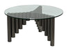 Noir Furniture - Organum Coffee Table in Gun Metal - GTAB1111GM - GreatFurnitureDeal