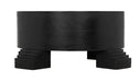 Noir Furniture - Tambour Coffee Table in Hand Rubbed Black - GTAB1114HBV - GreatFurnitureDeal