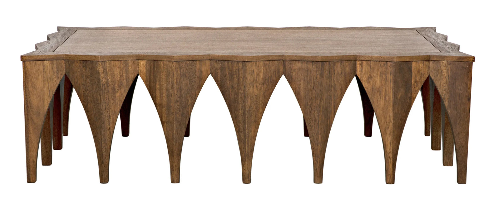NOIR Furniture - Zelenko Coffee Table in Dark Walnut - GTAB1118DW