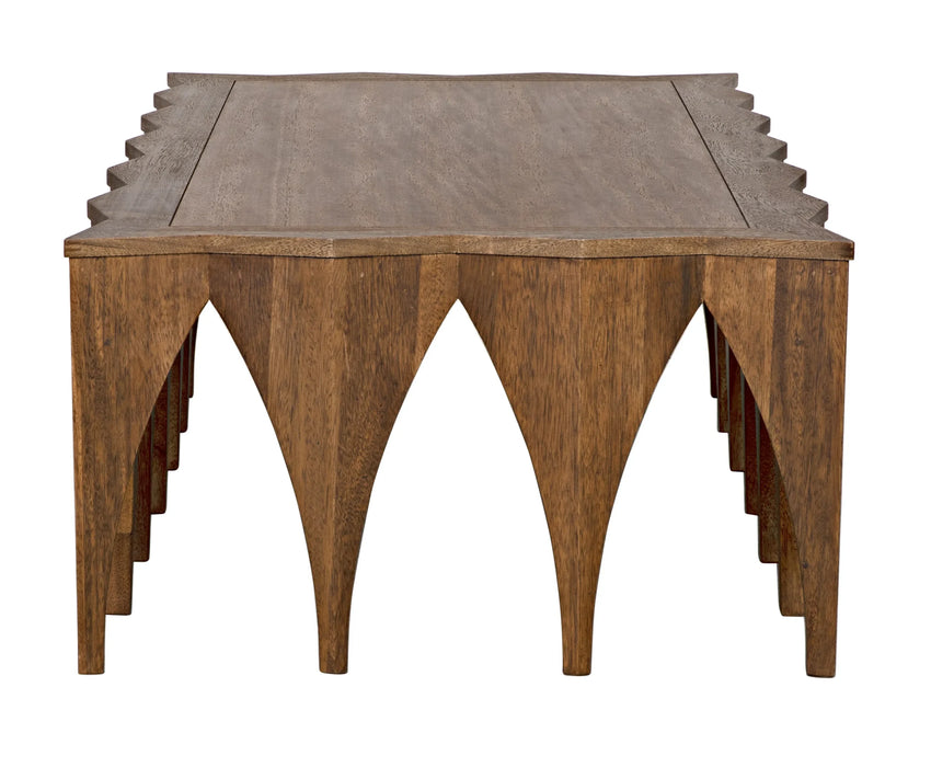 NOIR Furniture - Zelenko Coffee Table in Dark Walnut - GTAB1118DW - GreatFurnitureDeal