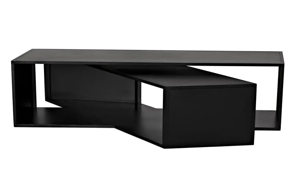 Noir Furniture - Keweco Coffee Table in Matte Black - GTAB1122MTB - GreatFurnitureDeal
