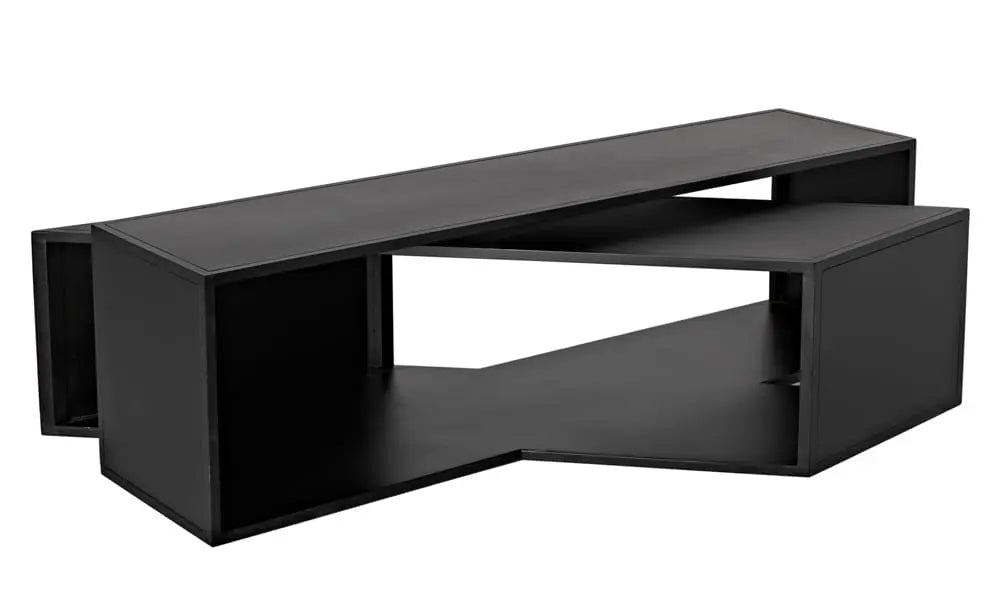 Noir Furniture - Keweco Coffee Table in Matte Black - GTAB1122MTB - GreatFurnitureDeal