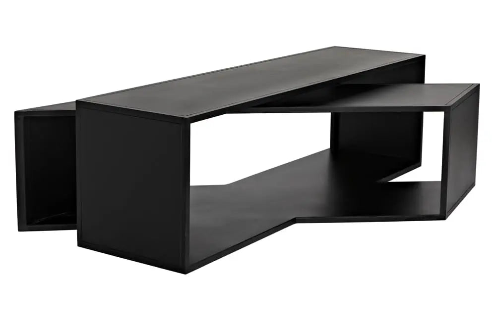 Noir Furniture - Keweco Coffee Table in Matte Black - GTAB1122MTB - GreatFurnitureDeal