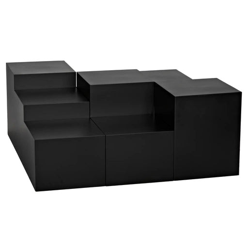 Noir Furniture - Stein Coffee Table in Matte Black - GTAB1123MTB - GreatFurnitureDeal