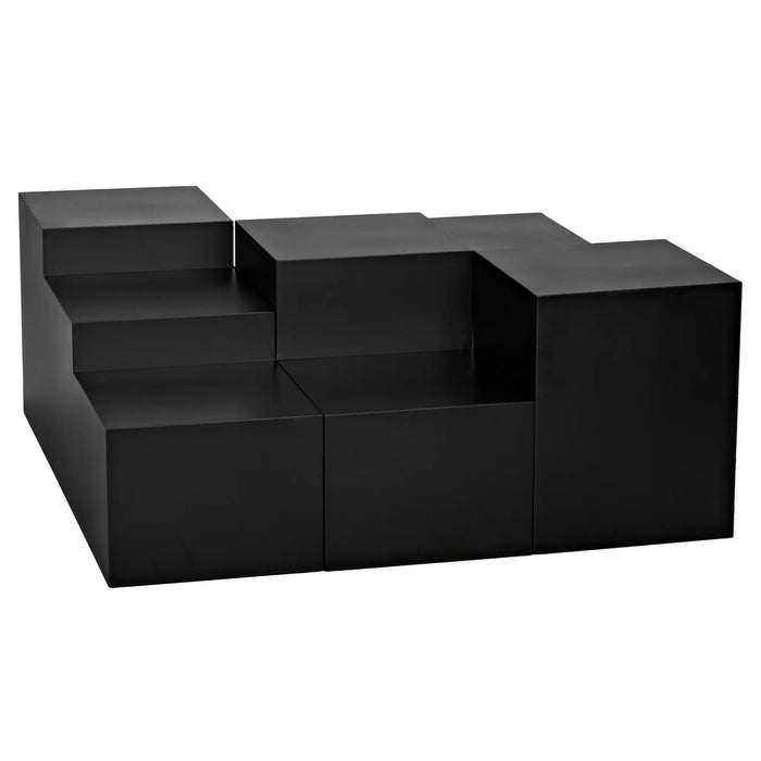Noir Furniture - Stein Coffee Table in Matte Black - GTAB1123MTB - GreatFurnitureDeal
