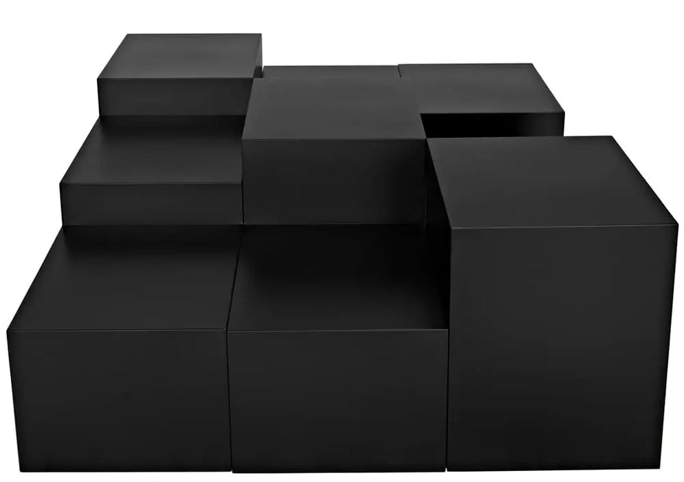 Noir Furniture - Stein Coffee Table in Matte Black - GTAB1123MTB - GreatFurnitureDeal