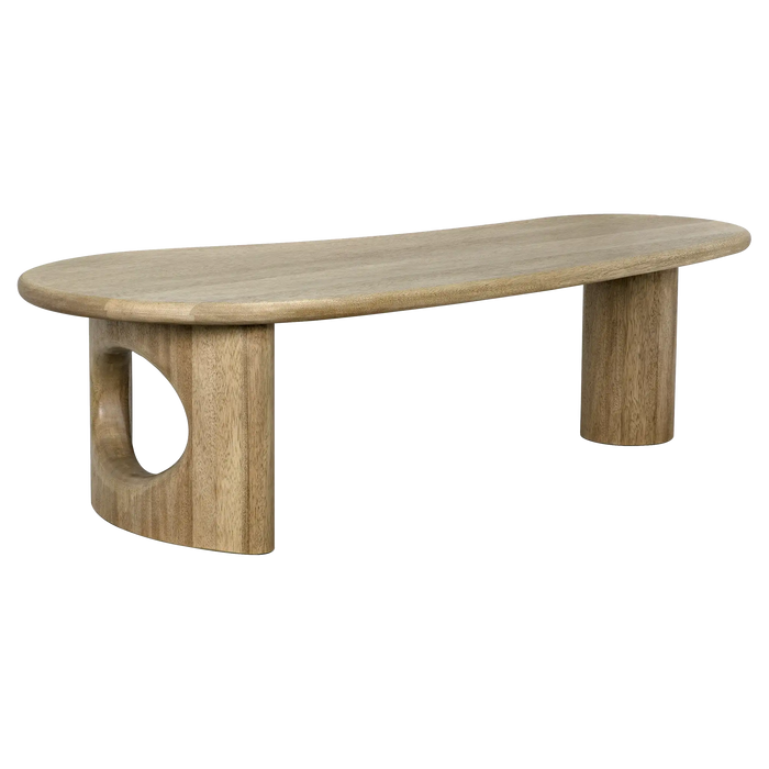 Noir Furniture - Harvey Coffee Table in Washed Walnut - GTAB1124WAW - GreatFurnitureDeal