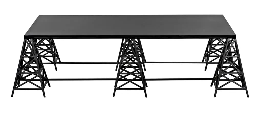 Noir Furniture - Brixton Coffee Table in Matte Black - GTAB1128MTB - GreatFurnitureDeal
