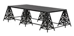 Noir Furniture - Brixton Coffee Table - GTAB1128MTB - GreatFurnitureDeal