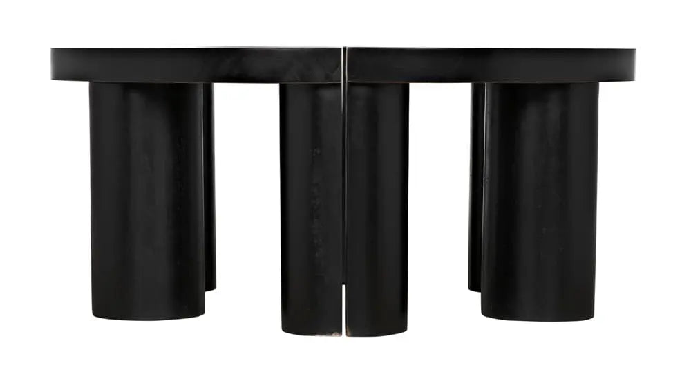 Noir Furniture - Pluto Coffee Table in Hand Rubbed Black - GTAB1130HB - GreatFurnitureDeal