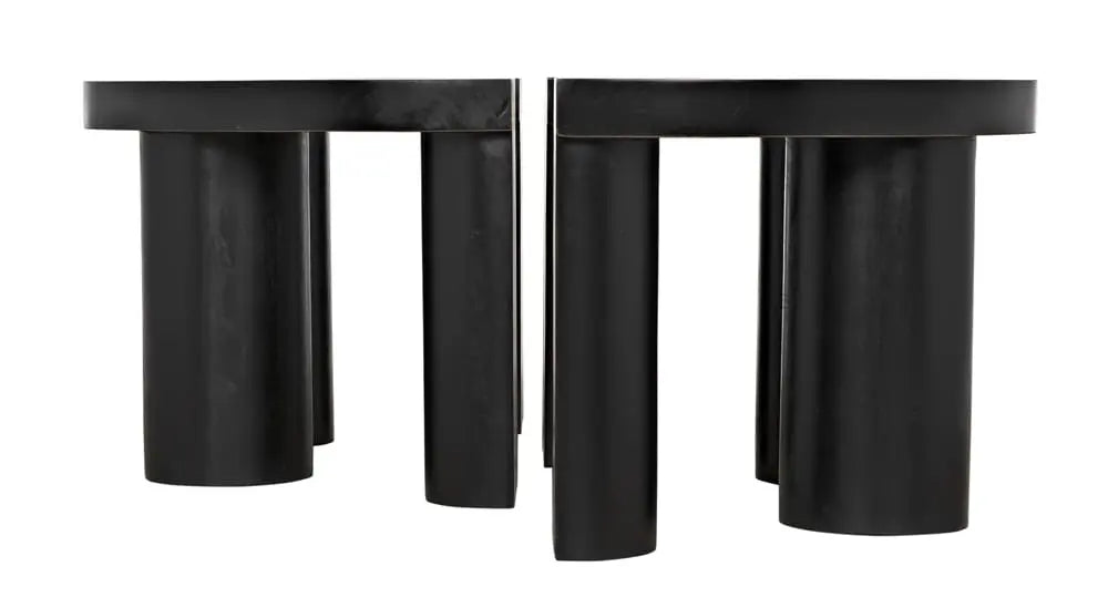 Noir Furniture - Pluto Coffee Table in Hand Rubbed Black - GTAB1130HB - GreatFurnitureDeal
