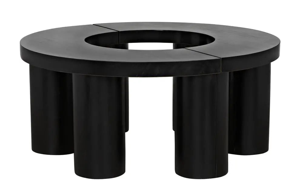 Noir Furniture - Pluto Coffee Table in Hand Rubbed Black - GTAB1130HB - GreatFurnitureDeal