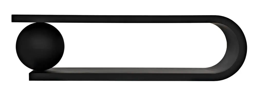 Noir Furniture - Estelle Coffee Table in Matte Black - GTAB1134MTB - GreatFurnitureDeal