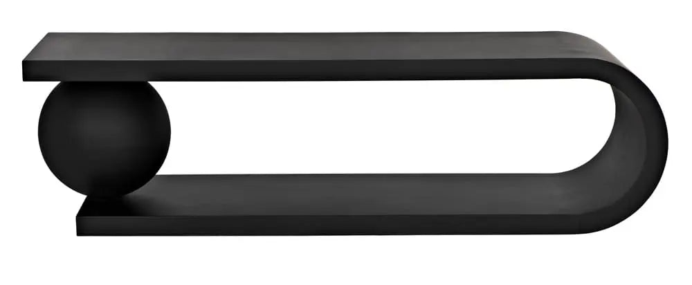 Noir Furniture - Estelle Coffee Table in Matte Black - GTAB1134MTB - GreatFurnitureDeal