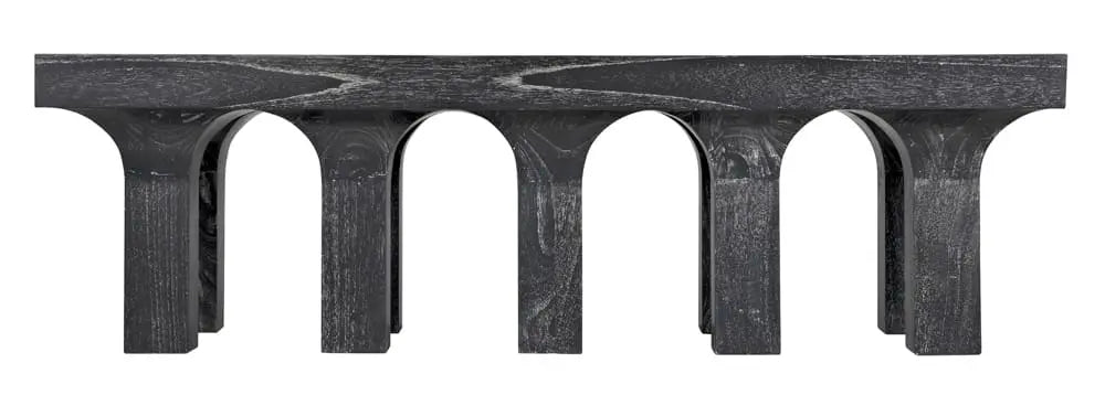 Noir Furniture - Santos Coffee Table in Cinder Black - GTAB1136CB - GreatFurnitureDeal