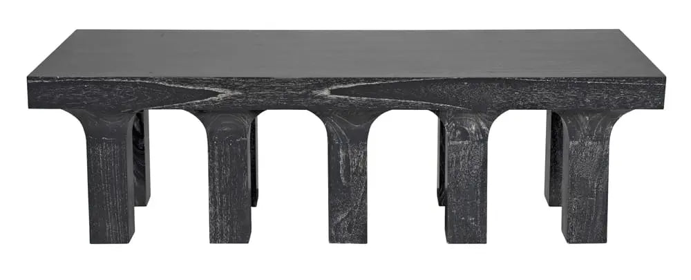 Noir Furniture - Santos Coffee Table in Cinder Black - GTAB1136CB - GreatFurnitureDeal