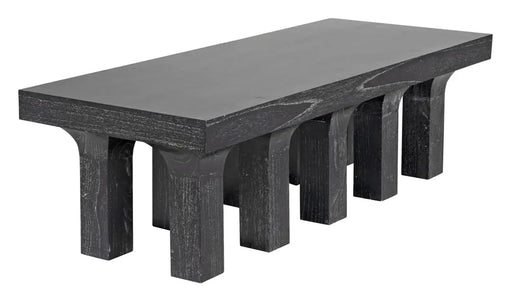 Noir Furniture - Santos Coffee Table in Cinder Black - GTAB1136CB - GreatFurnitureDeal