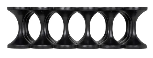 Noir Furniture - Jericho Coffee Table in Hand Rubbed Black - GTAB1137HB - GreatFurnitureDeal