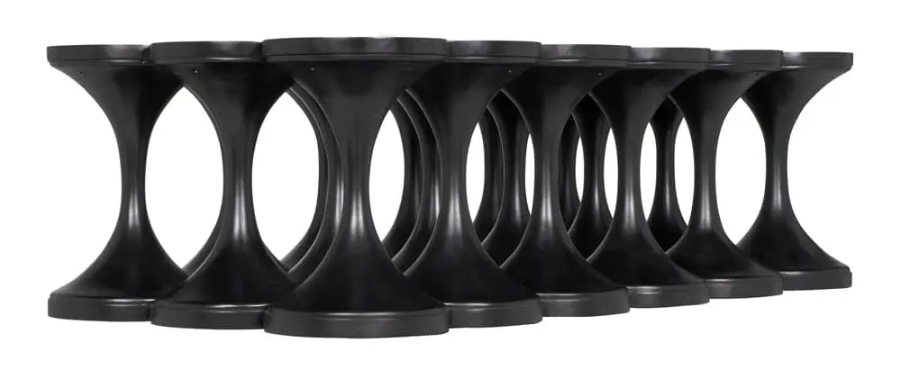 Noir Furniture - Jericho Coffee Table in Hand Rubbed Black - GTAB1137HB - GreatFurnitureDeal