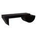 Noir Furniture - Leeroy Coffee Table / Bench in Matte Black - GTAB1143MTB - GreatFurnitureDeal
