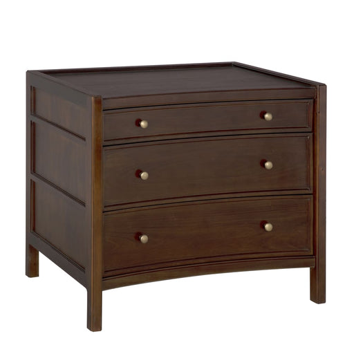 Noir Furniture - Hampton Side Table in Hand Rubbed Brown - GTAB245HBR - GreatFurnitureDeal