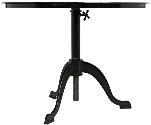 NOIR Furniture - Calder Side Table, Black Metal - GTAB318MTB - GreatFurnitureDeal