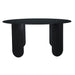 Noir Furniture - Eco Oval Dining Table in Matte Black - GTAB5004MTB - GreatFurnitureDeal