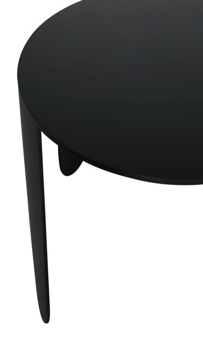 Noir Furniture - Eco Oval Dining Table in Matte Black - GTAB5004MTB - GreatFurnitureDeal