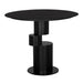 Noir Furniture - Nola Metal Table in Matte Black - GTAB5005MTB - GreatFurnitureDeal