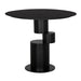 Noir Furniture - Nola Metal Table in Matte Black - GTAB5005MTB - GreatFurnitureDeal