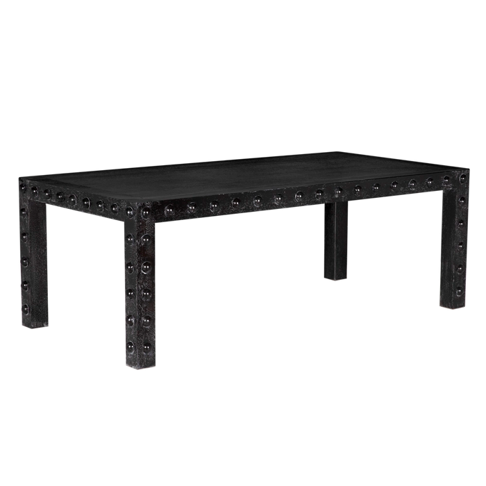 Noir Furniture - Didier Dining Table in Black Walnut - GTAB5007BKW - GreatFurnitureDeal