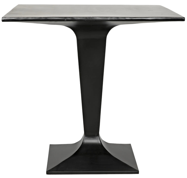 NOIR Furniture - Anoil Bistro Table, Black Metal - GTAB525MTB