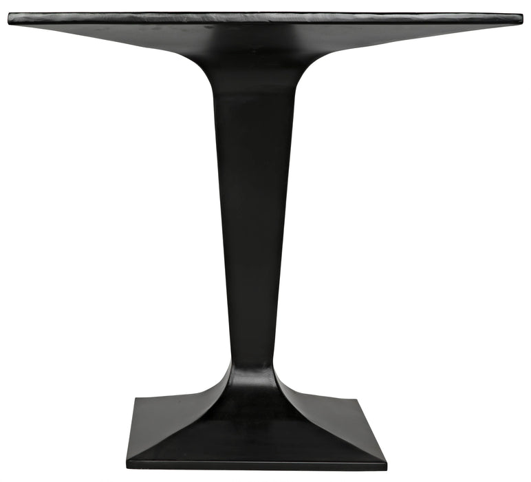 NOIR Furniture - Anoil Bistro Table, Black Metal - GTAB525MTB