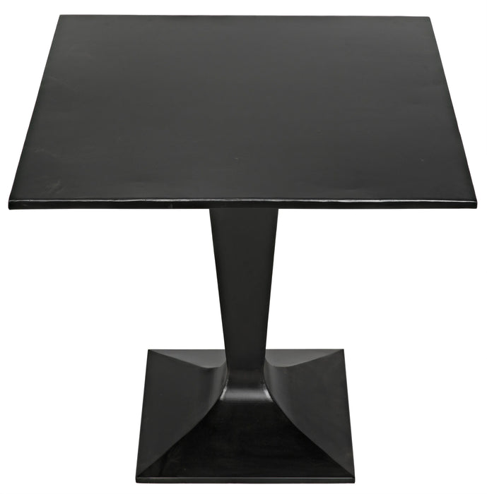 NOIR Furniture - Anoil Bistro Table, Black Metal - GTAB525MTB - GreatFurnitureDeal