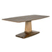 Noir Furniture - Travis Dining Table in Dark Walnut - GTAB540DW - GreatFurnitureDeal