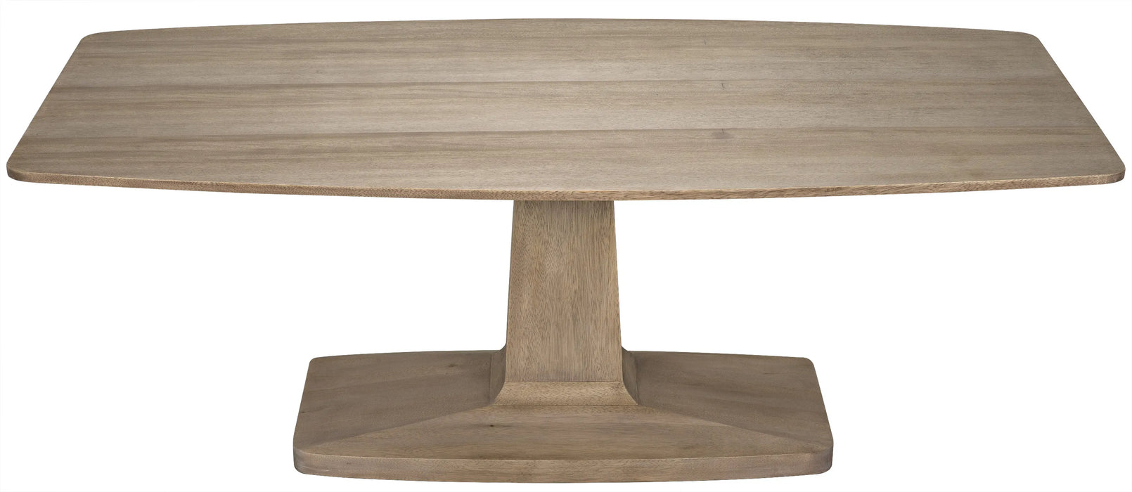 NOIR Furniture - Travis Dining Table, Washed Walnut - GTAB540WAW - GreatFurnitureDeal