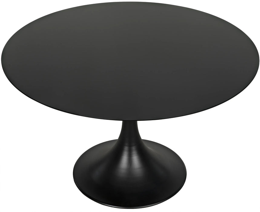 NOIR Furniture - Herno Dining Table, 48", Metal - GTAB542MTB