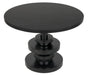 Noir Furniture - Corum Round Table in Hand Rubbed Black - GTAB544HB - GreatFurnitureDeal