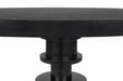 Noir Furniture - Corum Round Table in Hand Rubbed Black - GTAB544HB - GreatFurnitureDeal