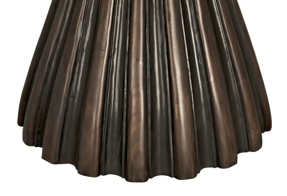 Noir Furniture - Osiris Dining Table in Pale Rubbed with Light Brown - GTAB564PR - GreatFurnitureDeal