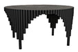 NOIR Furniture - Royal Hall Dining Table in Matte Black - GTAB570MTB - GreatFurnitureDeal