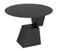 NOIR Furniture - Round Pieta Table in Matte Black - GTAB571MTB - GreatFurnitureDeal