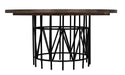 Noir Furniture - Silberman Dining Table in Dark Walnut - GTAB573DW - GreatFurnitureDeal