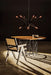 Noir Furniture - Silberman Dining Table in Dark Walnut - GTAB573DW - GreatFurnitureDeal