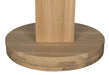Noir Furniture - Baron Table in White Oak - GTAB593WO - GreatFurnitureDeal