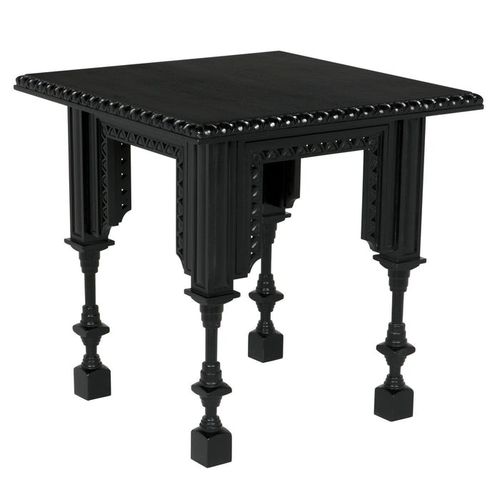 Noir Furniture - Luxor Side Table, HB - GTAB646HB - GreatFurnitureDeal