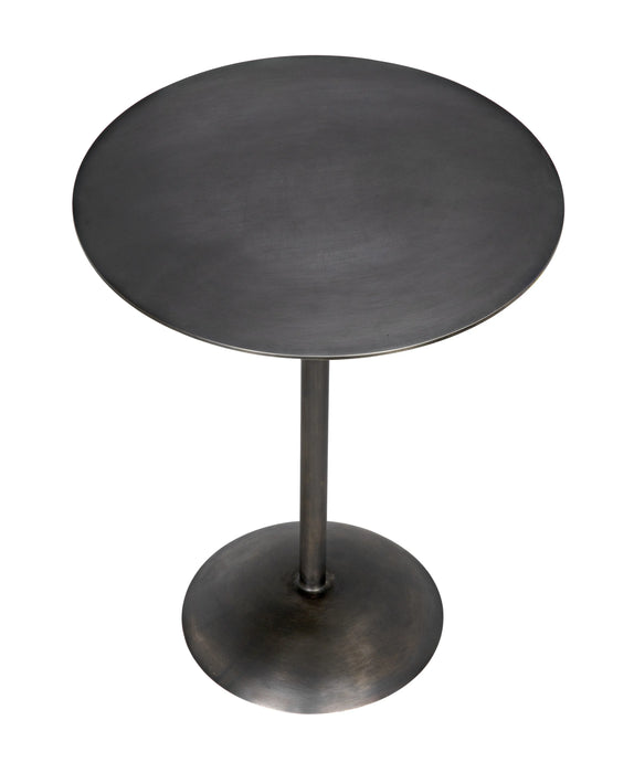 NOIR Furniture - Felix Side Table, Gun Metal - GTAB654GM