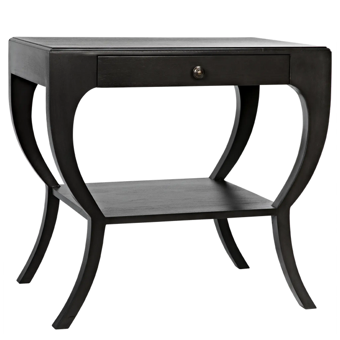NOIR Furniture - Maude Side Table, Pale - GTAB711P - GreatFurnitureDeal