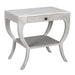 Noir Furniture - Maude Side Table in White - GTAB711WH - GreatFurnitureDeal